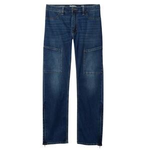 Goodfellow & co. Men's 365 Adaptive Seated Fit Relaxed Leg Jeans Blue Size 40x30